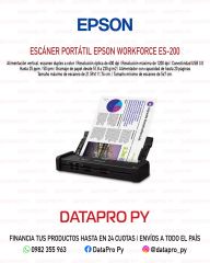 Escáner Portátil Epson WorkForce ES-200